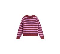 Vans - Maglione girocollo - Rollins Stripe Sweater Poppy Ember Purplelcrce per Donne - Taglia M - rosso