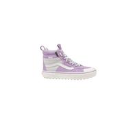 Vans Purple Leather High Top Sneakers - EU40/US10