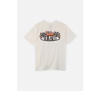 Vans - Maglietta Bambino/a Racing Flames (8-14 anni), Bianco, Taglia: L