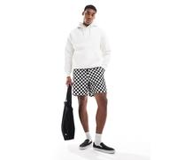 Vans - Range - Pantaloncini vestibilità comoda elastici a scacchi-Nero L