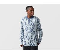 Vans Raw Instinct Long Sleeve Polo, Blue L,M,XL,S
