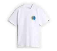T-shirt Vans Retro CO manica corta bianco blu verde - S
