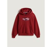 Vans - Retro Sport Pullover Poppy Ember, Donna, Rosso, Taglia: XL