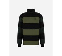 Vans - Polo in maglia Ward Stripe Rugby, Uomo, Verde, Taglia: XS
