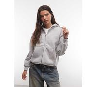 Vans - Salton Full-Zip Cement Heather, Donna, Grigio, Taglia: S
