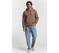 Vans - Felpa da uomo ad ampio raggio - Salton Loose Ft Po Deep Taupe per Uomo in Cotone - Taglia L - Marrone