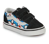 Vans Scarpe bambini Old Skool V PAINTED FLORAL Bright Azure in Nero 20