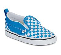 Vans Scarpe bambini Slip-On V COLOR THEORY CHECKERBOARD Bright Azure in Blu 22