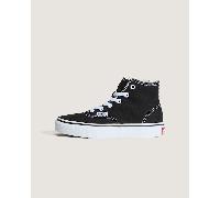 Vans - Scarpe Bambino/a Authentic Hi 2.0 con zip (4-8 anni), Nero, Taglia: 30.5