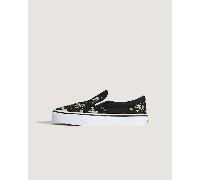 Vans - Scarpe Bambino/a Classic Slip-On (4-8 anni), Nero/Verde, Taglia: 27.5