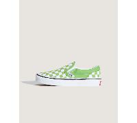 Vans - Scarpe Bambino/a Classic Slip-On Checkerboard (4-8 anni), Verde, Taglia: 32.5