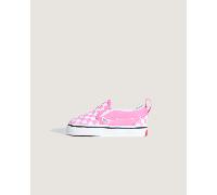 Vans - Scarpe Bambino/a Classic Slip-On V Checkerboard (1-4 anni), Rosa, Taglia: 22