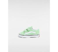 Vans - Scarpe Bambino/a Old Skool (1-4 anni), Verde, Taglia: 23.5