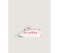 Vans - Scarpe Bambino/a Old Skool V (1-4 anni), Rosso, Taglia: 22