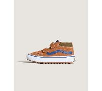 Vans - Scarpe da bambino - Mte SK8-Mid Reissue V Pop Rust Glazed Ginger in Pelle - Taglia Bambino 3 US - Marrone