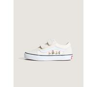 Vans - Scarpe Bambino Old Skool V (4-8 anni), Bianco, Taglia: 28