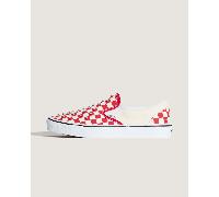 Vans - Scarpe Checkerboard Slip-On Rhinestone, Uomo, Rosso, Taglia: 42