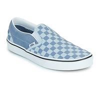 Vans Scarpe Classic Slip-On CHECKERBOARD LIGHT BLUE in Blu 37