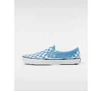 Vans - Scarpe Classic Slip-On Checkerboard, Uomo, Blu, Taglia: 44