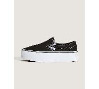 Vans - Scarpe Classic Slip-On Platform, Donna, Nero, Taglia: 44.5