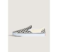 Vans Classic Slipon Checkers Bianca-Nera 42 Nero