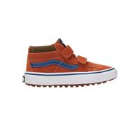 Vans - Scarpe da bambino - Mte SK8-Mid Reissue V Pop Rust Glazed Ginger in Pelle - Taglia Bambino 3 US - Marrone
