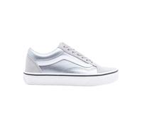 Vans - Scarpe da skate basse - Old Skool Metallic Silver per Donne - Taglia 39 - Grigio