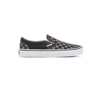 Vans - Scarpe da skate - Ua Classic Slip-On Chbd Black/Pewter Checkerboard per Uomo - Taglia 43 - Nero