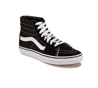 Vans, scarpe da skateboard classiche, unisex, da bambini, (Sk8 Hi Nero Bianco), 44 EU