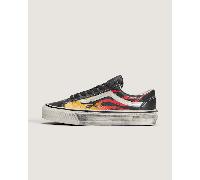 Vans - Scarpe Flames Premium Old Skool 36, Uomo, Nero, Taglia: 40
