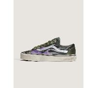 Vans - Scarpe Flames Premium Old Skool 36, Uomo, Verde, Taglia: 43