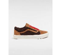 Vans - Scarpe in pelle scamosciata Old Skool, Uomo, Arancio/Marrone, Taglia: 44