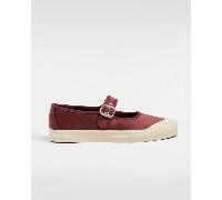 Vans - Scarpe in raso Premium Mary Jane Lo Pro, Uomo, Rosso, Taglia: 38.5