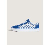 Vans - Scarpe Old Skool Checkerboard, Uomo, Blu, Taglia: 41