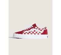 Vans - Scarpe Old Skool Checkerboard, Uomo, Rosso, Taglia: 44.5