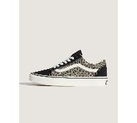 Vans - Old Skool - Sneakers nere e leopardate-Nero 37