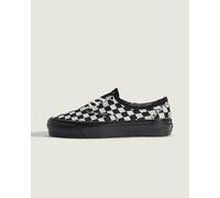 Vans - Scarpe Premium Authentic Checkerboard, Uomo, Nero, Taglia: 44