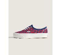 Vans - Scarpe Premium Authentic Checkerboard, Uomo, Rosso, Taglia: 35