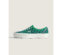 Vans - Scarpe Premium Authentic Checkerboard, Uomo, Verde, Taglia: 35