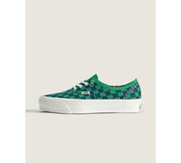 Vans - Scarpe Premium Authentic Checkerboard, Uomo, Verde, Taglia: 38