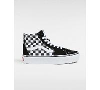 Vans Sk8-Hi Platform 2.0 Checkerboard Donna Nero B