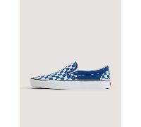Vans - Scarpe Slip-On Checkerboard, Uomo, Blu, Taglia: 38