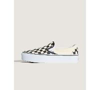 Vans Ua Classic Platform Slip-on Shoes Beige,Nero EU 47 Uomo,Donna