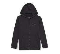 Vans Scripted Full Zip Felpa con Cappuccio, Nero, 8-10 Years Bambino