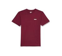 Vans Scripted SS Tee T-Shirt, Bordeaux e Bianco, M Uomo
