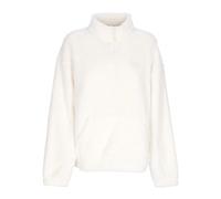 Vans - Sherpa Maglione con Zip a Metà Bianco - - Jackets - Donna - Beige - M