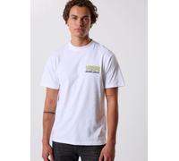 Vans - Shop Front SS White/Sunny Yellow VN000M60FLB1 Bianco - Abbigliamento XXL Bianco