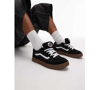 Vans - Skate Estazzo - Sneakers nere e bianche con suola spessa in gomma-Nero 38.5