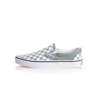 Vans Slip On VN000BVZCJL1 Bianco Verde Acqua Bianco Verde Acqua/40 1/2, Color Theory Scacchiera Colore Verde Iceberg, 40.5/42.5 EU
