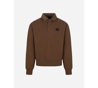 Vans - Felpa Girocollo in Pile - - Sweatshirts & Hoodies - Uomo - Marrone - M